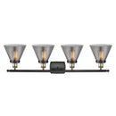 Innovations Lighting Large Cone 4 Light Bath Vanity Light Part Of The Ballston Collection 916-4W-BAB-G43-LED