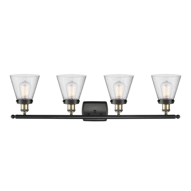 Innovations Lighting Small Cone 4 Light Bath Vanity Light Part Of The Ballston Collection 916-4W-BAB-G64