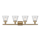 Innovations Lighting Small Cone 4 Light Bath Vanity Light Part Of The Ballston Collection 916-4W-BB-G64