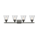 Innovations Lighting Small Cone 4 Light Bath Vanity Light Part Of The Ballston Collection 916-4W-OB-G64-LED