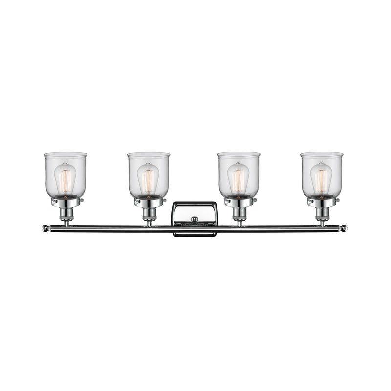 Innovations Lighting Small Bell 4 Light Bath Vanity Light Part Of The Ballston Collection 916-4W-PC-G52-LED