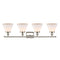 Innovations Lighting Large Cone 4 Light Bath Vanity Light Part Of The Ballston Collection 916-4W-PN-G41-LED