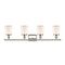 Innovations Lighting Small Bell 4 Light Bath Vanity Light Part Of The Ballston Collection 916-4W-PN-G51-LED