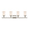 Innovations Lighting Small Bell 4 Light Bath Vanity Light Part Of The Ballston Collection 916-4W-PN-G51