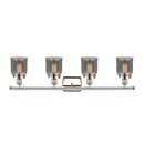 Innovations Lighting Small Bell 4 Light Bath Vanity Light Part Of The Ballston Collection 916-4W-PN-G53-LED