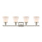 Innovations Lighting Small Cone 4 Light Bath Vanity Light Part Of The Ballston Collection 916-4W-PN-G61