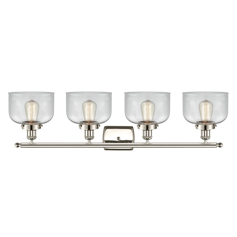 Innovations Lighting Large Bell 4 Light Bath Vanity Light Part Of The Ballston Collection 916-4W-PN-G72-LED