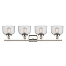 Innovations Lighting Large Bell 4 Light Bath Vanity Light Part Of The Ballston Collection 916-4W-PN-G74-LED