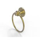 Allied Brass Mercury Collection Towel Ring with Twist Accent 916T-SBR