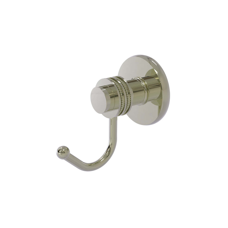 Allied Brass Mercury Collection Robe Hook with Dotted Accents 920D-PNI