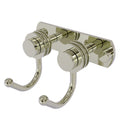 Allied Brass Mercury Collection 2 Position Multi Hook with Dotted Accent 920D-2-PNI