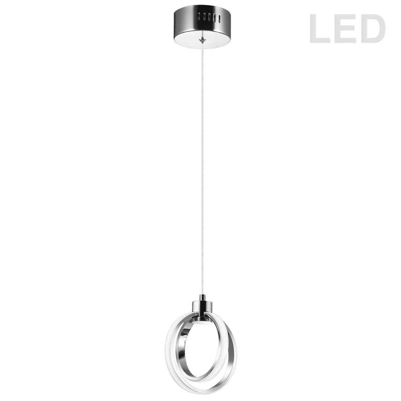 Dainolite 14W Pendant Polished Chrome Finish 9228-614LEDP-PC