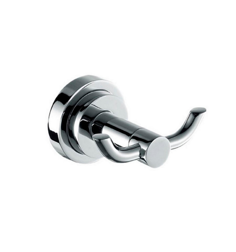 KubeBath Aqua Rondo Double Robe Hook 92604