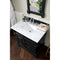 James Martin Brookfield 36" Antique Black Single Vanity with 3 cm Carrara Marble Top 147-114-5536-3CAR