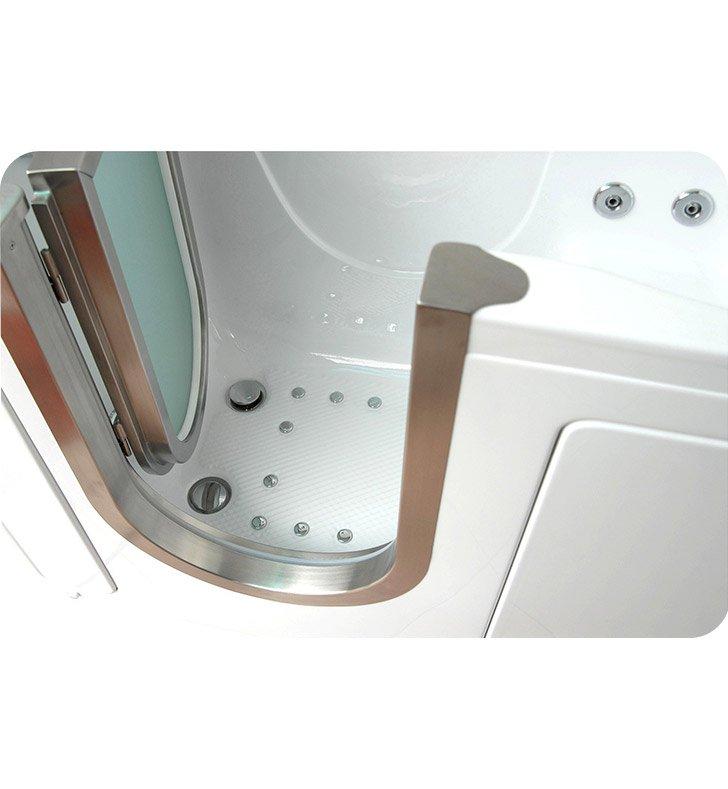 Ella's Bubbles Deluxe Dual Air and Hydro Massage Walk In Tub