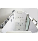 Ella's Bubbles Companion Dual Air and Hydro Massage Two Seat Walk In Tub