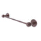 Allied Brass Mercury Collection 30 Inch Towel Bar with Dotted Accent 931D-30-CA