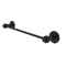 Allied Brass Mercury Collection 18 Inch Towel Bar with Groovy Accent 931G-18-ABZ