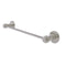 Allied Brass Mercury Collection 30 Inch Towel Bar with Groovy Accent 931G-30-SN