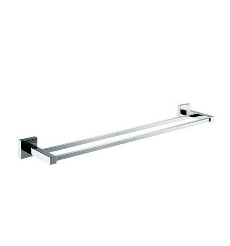 KubeBath Aqua Piazza Double Towel Bar 93608