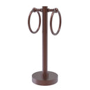 Allied Brass Vanity Top 2 Towel Ring Guest Towel Holder 953-CA