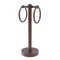 Allied Brass Vanity Top 2 Towel Ring Guest Towel Holder 953-CA