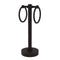 Allied Brass Vanity Top 2 Towel Ring Guest Towel Holder 953-ORB