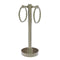 Allied Brass Vanity Top 2 Towel Ring Guest Towel Holder 953-PNI