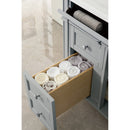 James Martin Brittany 30" Single Vanity Urban Gray with 3 cm Arctic Fall Solid Surface Top 650-V30-UGR-3AF