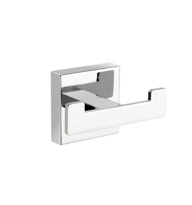 KubeBath Aqua Plato Double Robe Hook 9725