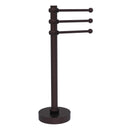 Allied Brass Vanity Top 3 Swing Arm Guest Towel Holder with Twisted Accents 973T-ABZ