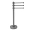 Allied Brass Vanity Top 3 Swing Arm Guest Towel Holder with Twisted Accents 973T-GYM