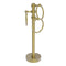 Allied Brass Vanity Top 3 Towel Ring Guest Towel Holder with Dotted Accents 983D-SBR