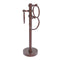 Allied Brass Vanity Top 3 Towel Ring Guest Towel Holder with Groovy Accents 983G-CA