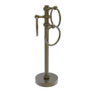 Allied Brass Vanity Top 3 Towel Ring Guest Towel Holder with Twisted Accents 983T-ABR