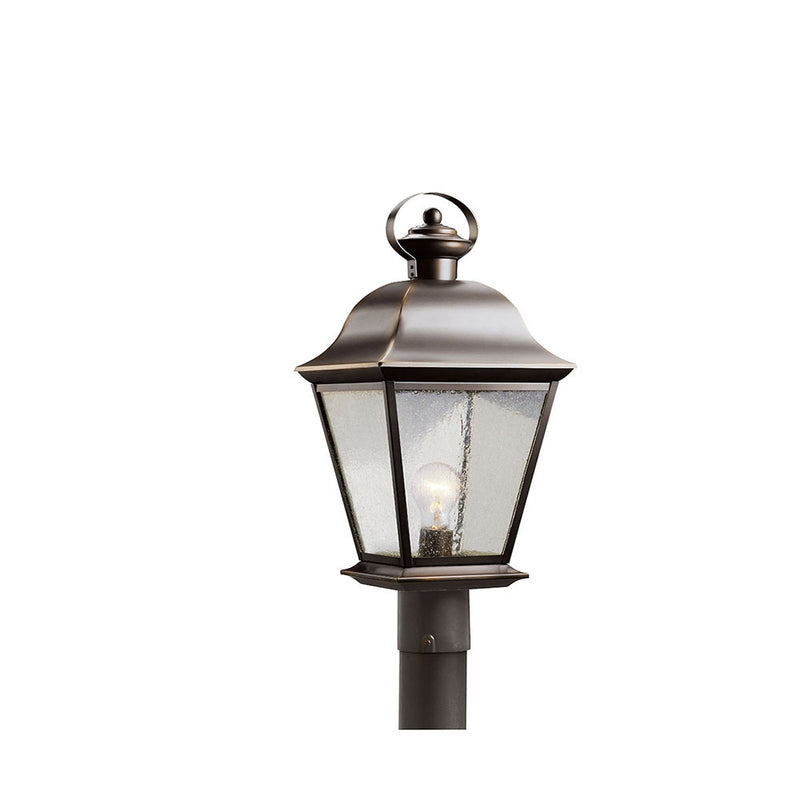 Kichler Mount Vernon 1 Light Post Light Olde Bronze 9909OZ