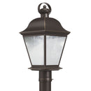 Kichler Mount Vernon 1 Light LED Post Light Olde Bronze 9909OZLED