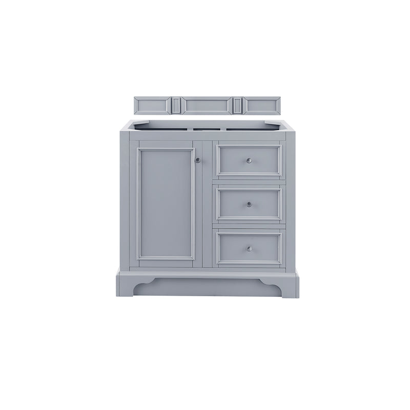 James Martin De Soto 36" Single Vanity Silver Gray 825-V36-SL