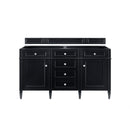 James Martin Brittany 60" Double Vanity Black Onyx 650-V60D-BKO