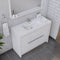 Alya Bath Sortino 48" Modern Bathroom Vanity White AB-MD648-W