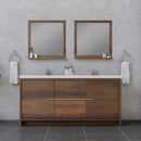 Alya Bath Sortino 72" Modern Bathroom Vanity Rosewood AB-MD672-RW