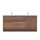 Alya Bath Sortino 72" Modern Bathroom Vanity Rosewood AB-MD672-RW