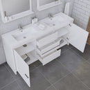 Alya Bath Sortino 72" Modern Bathroom Vanity White AB-MD672-W