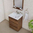 Alya Bath Paterno 24" Modern Freestanding Bathroom Vanity Rosewood AB-MOA24-RW