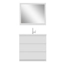 Alya Bath Paterno 36" Modern Freestanding Bathroom Vanity White AB-MOA36-W