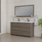 Alya Bath Paterno 60" Double Modern Freestanding Bathroom Vanity Gray AB-MOA60D-G