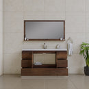 Alya Bath Paterno 60" Single Modern Freestanding Bathroom Vanity Rosewood AB-MOA60S-RW