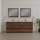 Alya Bath Paterno 84" Modern Freestanding Bathroom Vanity Rosewood AB-MOA84D-RW