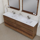 Alya Bath Paterno 84" Modern Freestanding Bathroom Vanity Rosewood AB-MOA84D-RW