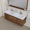 Alya Bath Paterno 60" Double Modern Wall Mounted Bathroom Vanity Rosewood AB-MOF60D-RW